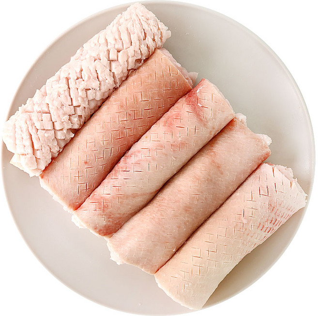 (배터짐) 한돈 등심 벌집 돼지껍데기 돈피 지방있음(일요일&당일발송), 1개, 1kg