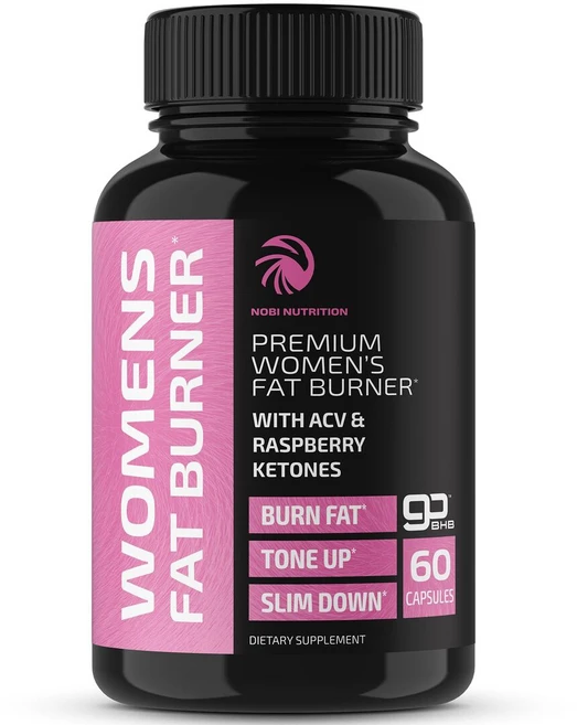 Nobi Nutrition 여성용 프리미엄 지방 연소제 캡슐 60정, 1개 - 쿠팡