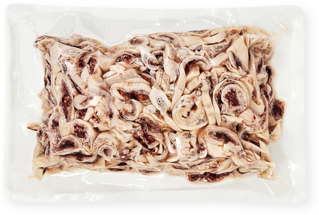 팜스별하 삶은 돼지 애기보 슬라이스 2kg 국밥고기 재료 특수부위 업소용 대용량, 1개