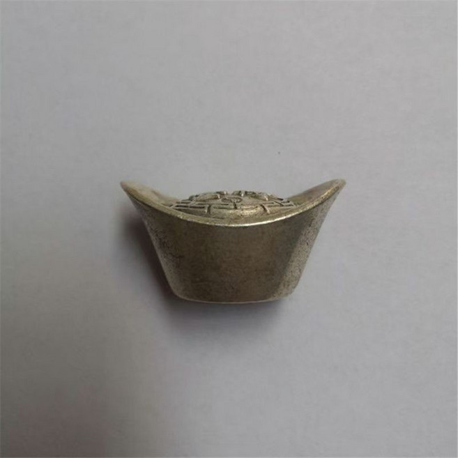 仿古銀錠元寶工藝品, 1個, 隨機 一個 招財轉運