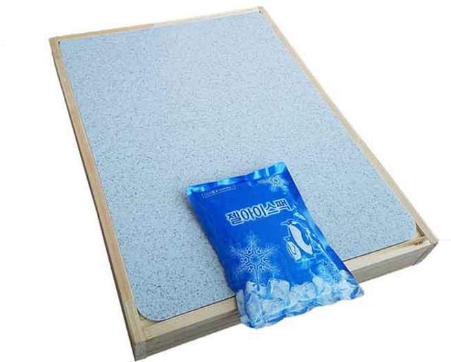 우드플러스 애견대리석침대강아지고양이쿨매트 쿨매트, 그레이, 1개