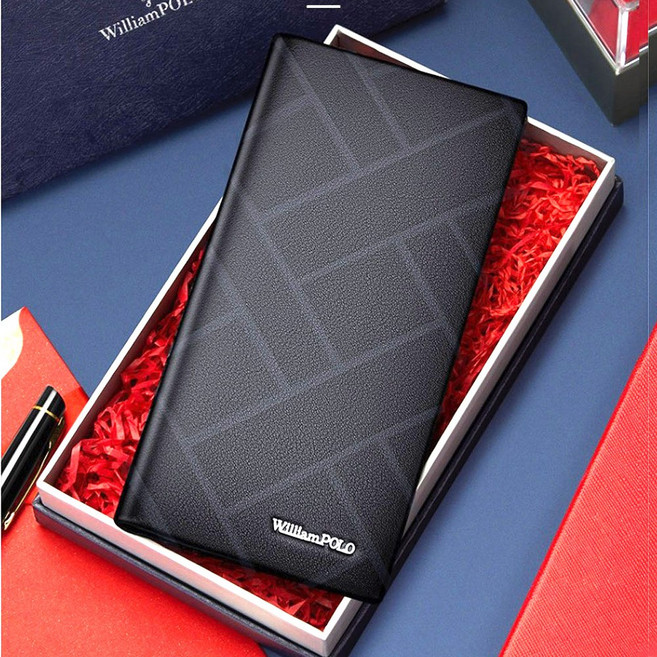 윌리엄폴로 소가죽 남성장지갑 카드지갑 남성지갑 정장지갑 1635L