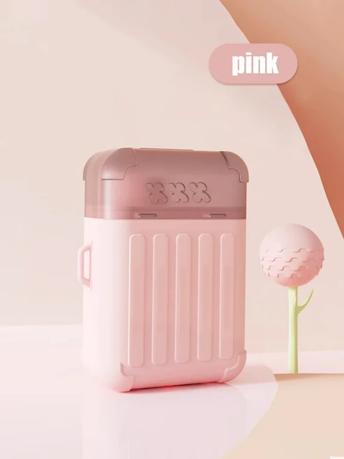 초미세 귀 청소 면봉 (180개입) 항균 솔루션 포함 - 냄새 제거 부드러운 일상 관리 휴대용 여행용, 01 멀티