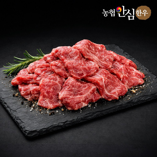 [농협안심한우] 투뿔 한우 1++등급 불고기용(냉장), 1개, 300g