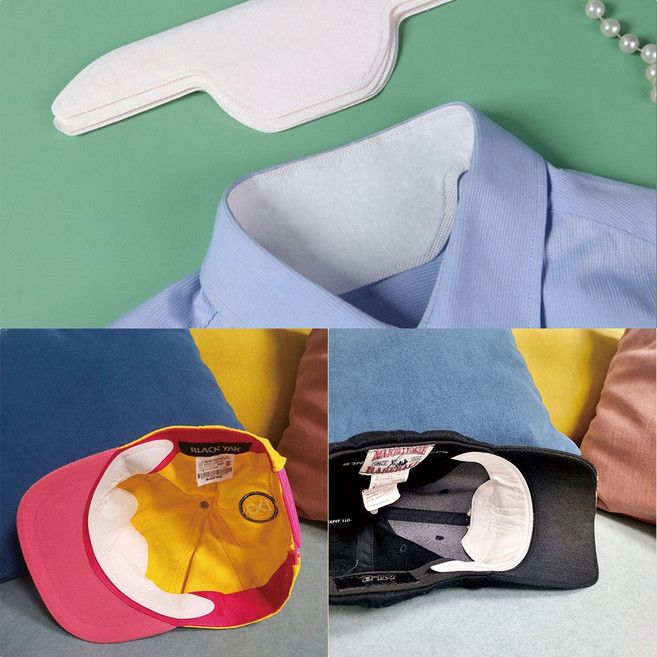 셔츠 모자 오염 방지 땀 흡수 패드, 모자용(25CM), 1개