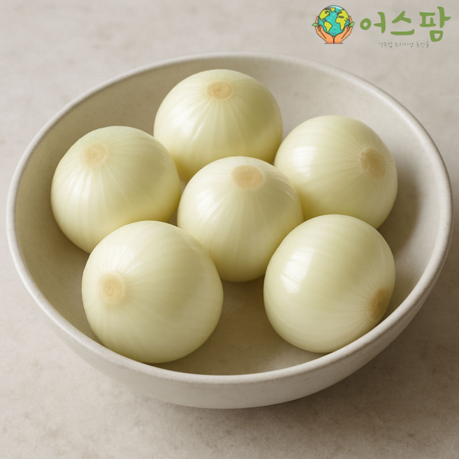 [품질최상]수입 깐양파 대용량 업소용, 1박스, 10kg