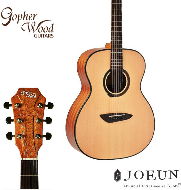 [완벽풀패키지] 고퍼우드 어쿠스틱기타 G110 NS 무광 OM바디 / 탑스프루스 입문용 통기타, 단품, 1개