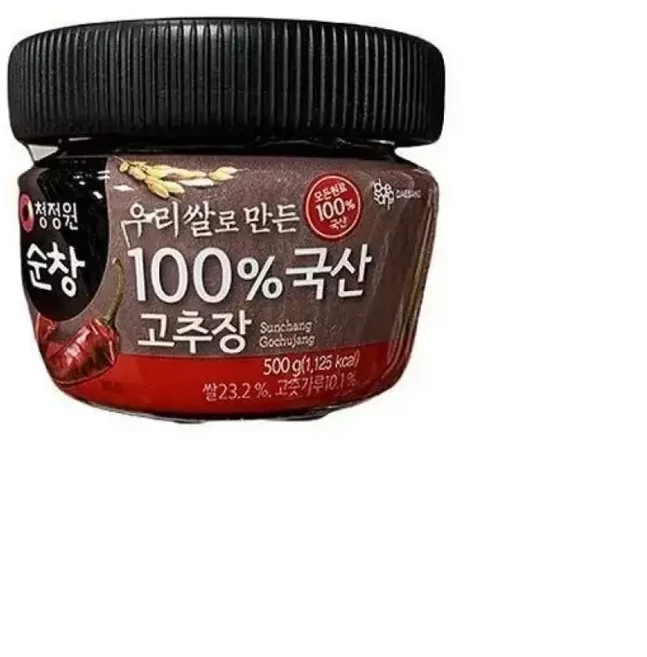 청정원 순창 100 국산 고추장 500g x 401076, 1개