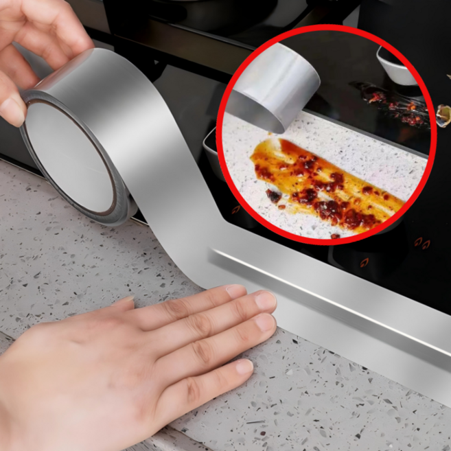 다용도 주방 욕실 방수 단열 은박 알루미늄 테이프 2P 세트, 2개