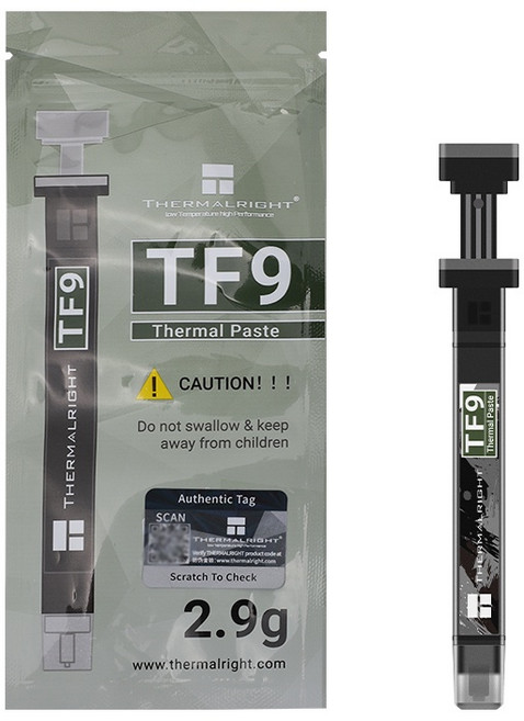 Thermalright 利民 散熱膏 導熱係數14W/m-k 2.9g, 1個, TF9