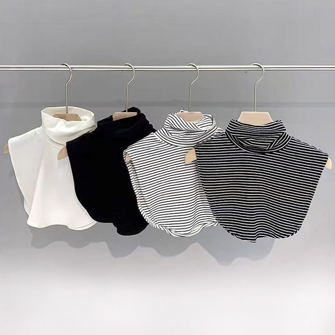 본라이프 빅세일SALE 목만있는폴라 페이크 목폴라 레이어드 공갈 목티 훼이크 넥 워머 반목티