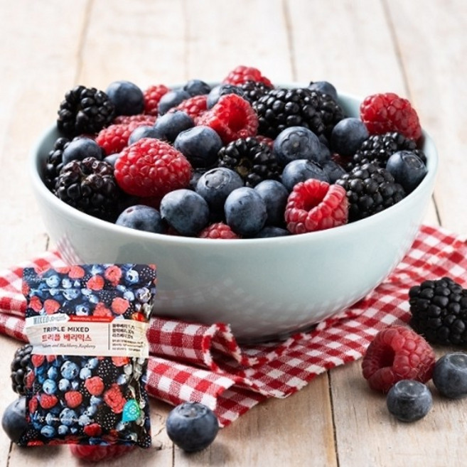 프리미엄 급냉 트리플베리믹스, 4개, 1kg