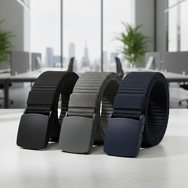 피트젠 남성 캐주얼 군용 벨트 남자 허리띠