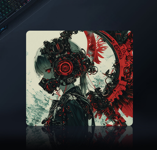 Lanaya Assassin X 스피드 게이밍 컨트롤 마우스패드 450 x 400 x 4 mm, 1개, Geisha