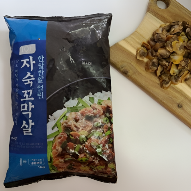 [스마일푸드] IQF 자숙 꼬막살(1Kg)/식자재 도매/꼬막비빕밥/꼬막무침/꼬막살, 1kg, 5개