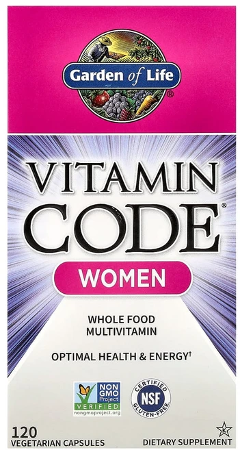 가든오브라이프 Vitamin Code 여성용 종합비타민 120베지캡슐, 120정, 1개 - 쿠팡