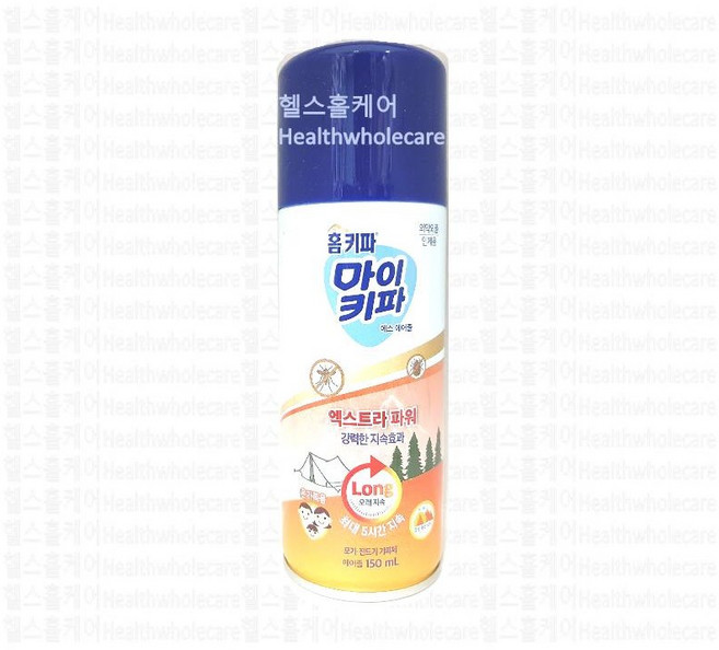 헨켈홈케어 모기살충제 마이키파 엑스트라파워 에어졸 150ml -반품불가, 1개