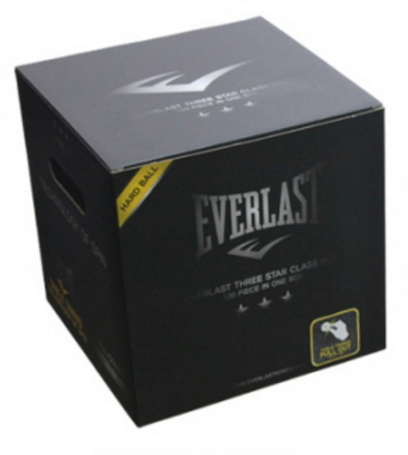 에버라스트 탁구공 3성 (120개입) 화이트/옐로우, 옐로우, 1개