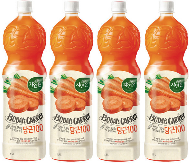 자연은 당근 당근주스, 1.5L, 1개