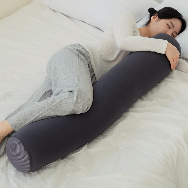 꿀밤 바디필로우 일자형, 차콜