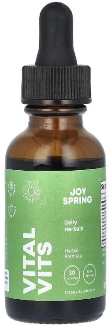 조이스프링 바이탈 비츠 데일리 허브 Vital Vits Daily Herbals 30ml, 1개 - 쿠팡