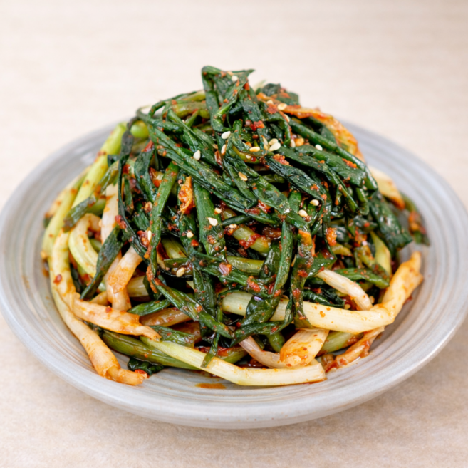 파김치 국산 전라도식 알싸한 집밥 파김치 [물레방아반찬], 500g, 1개