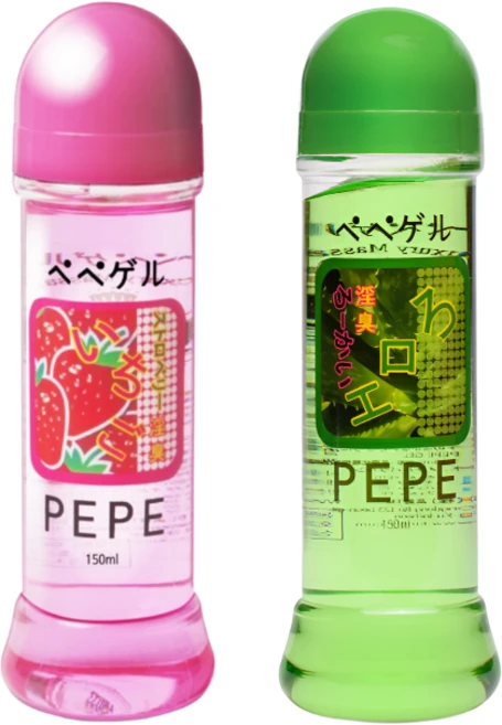 PEPE 딸기 알로에 ALOE 밤꽃향 150ml 바디 글라이드 수용성 젤 고려티엠, 2개, 150g - 쿠팡