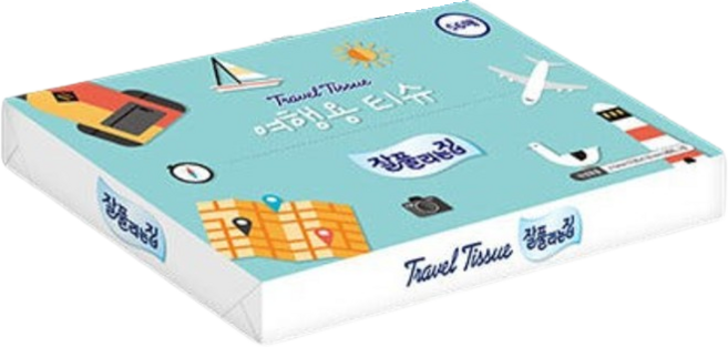 잘풀리는집 여행용티슈, 56개입, 10세트