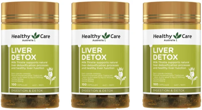 헬시케어 밀크씨슬 리버 데토스 100캡슐 3개, 100정 - 쿠팡