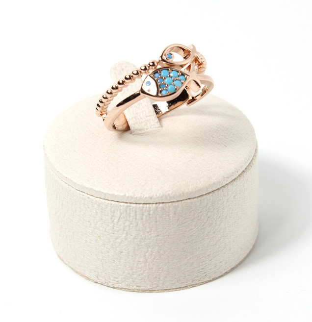 지오나인 반지 물고기반지 컬러플반지 큐빅반지 레이어드반지 오픈링 로즈골드반지 행운반지 수능반지