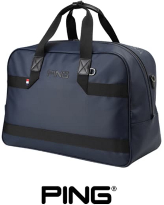 핑 [25 S/S] 남성 라인 포인트 보스턴백 111E2BB301 (출시가 348 000), 네이비