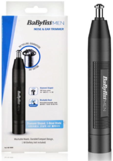 바비리스 포맨 다이아몬드형 3단 블레이드 코털정리기, NE1000K, 3단 코털정리기(블랙) 1개