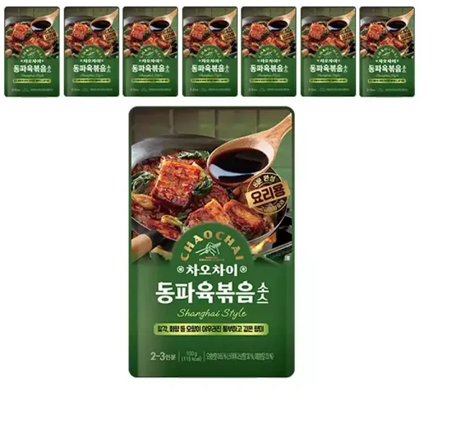 차오차이 동파육볶음소스 (요리형) 100g 8개