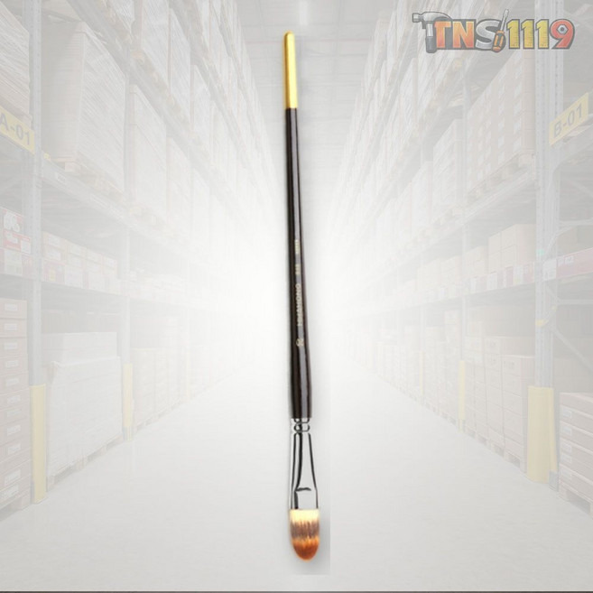 티엔에스 화홍 미술붓 848 평붓 20호 채색 전문가용 1개입