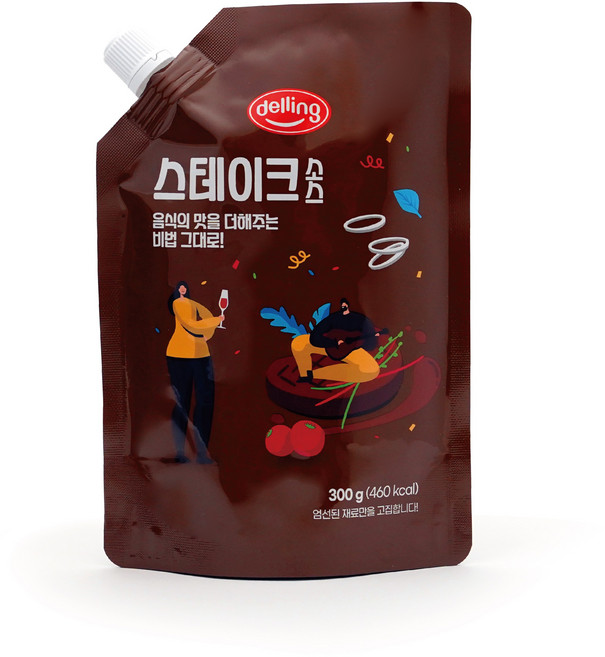 [델링] 스테이크 소스, 1개, 300g