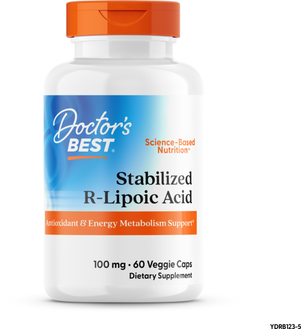 닥터스베스트 스태빌라이즈드 R-리포익 애시드 100mg 베지 캡, 1개, 60정