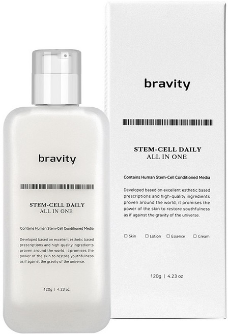 브래비티 줄기세포배양액 데일리 올인원, 1개, 120g