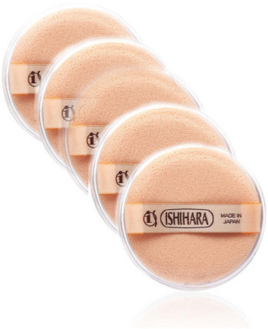 이시하라 일제 케이스 케론 퍼프(소)1P X5개, 5개, 일제 케이스 케론 퍼프(소)