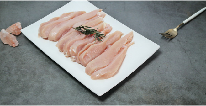 치킨테이블 국내산 무항생제 가슴살 1kg 슬라이스, #냉장, 1개