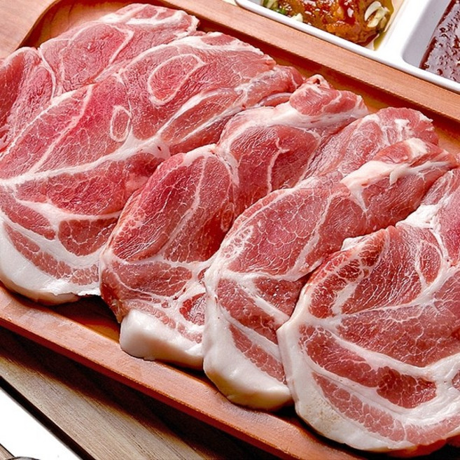 기타 스페인 듀록 흑돼지 프리미엄 목살 2kg (18mm컷팅/구이용)