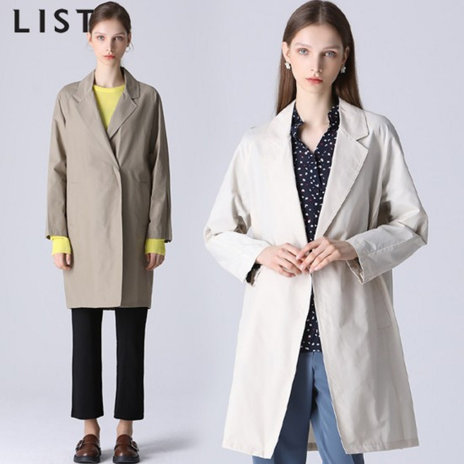 [리스트] 레드라벨 코튼 블렌드 롱 재킷