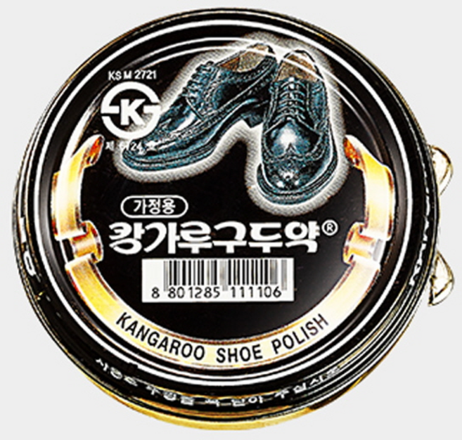 캉가루고체구두약45g_블랙, 1, 1개, 블랙
