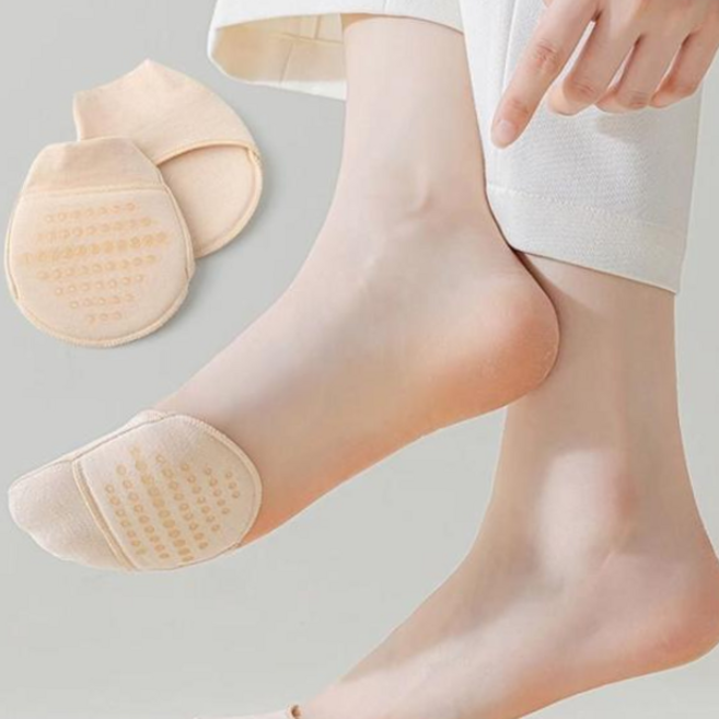 앞버선양말 여성 앞발바닥 쿠션 앞꿈치 양말 발보호 패드 덧신