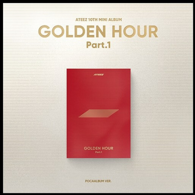 [ATEEZ] [POCAALBUM VER.] 에이티즈 미니 10집 / 포카 앨범 / GOLDEN HOUR Part.1