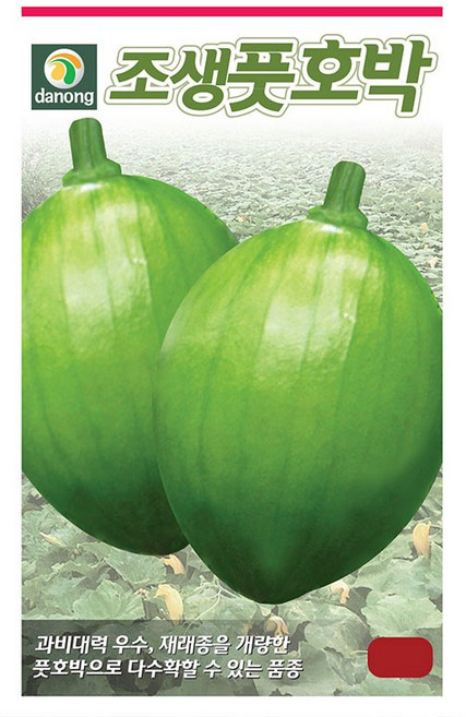 [팜앤리빙] 풋호박 씨앗 30립 조생종, 5개