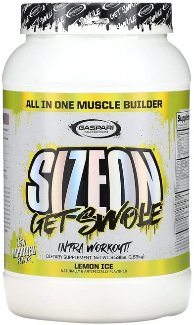 가스파리 사이즈온 올 인 원 머슬 빌더 1.63 kg Gaspari Nutrition SizeOn All In One Muscle Builder Lemon Ice 1.63kg, 1개 - 쿠팡