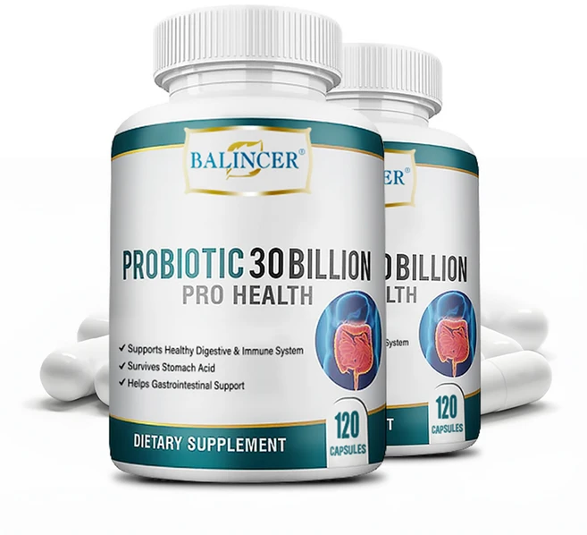 프로바이오틱스 300억 캡슐 - 장 및 면역체계 건강 소화흡수 촉진 - 내위산 포뮬라 영양흡수, 3개, 120회분 - 쿠팡