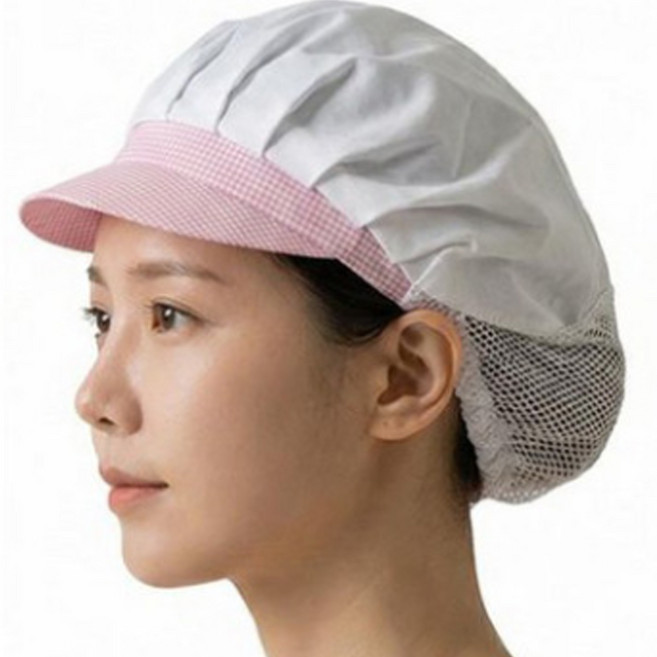 맘스24 통풍 주방 반망사 화이트 다용도 위생모 조리 모자, 1개, 8번