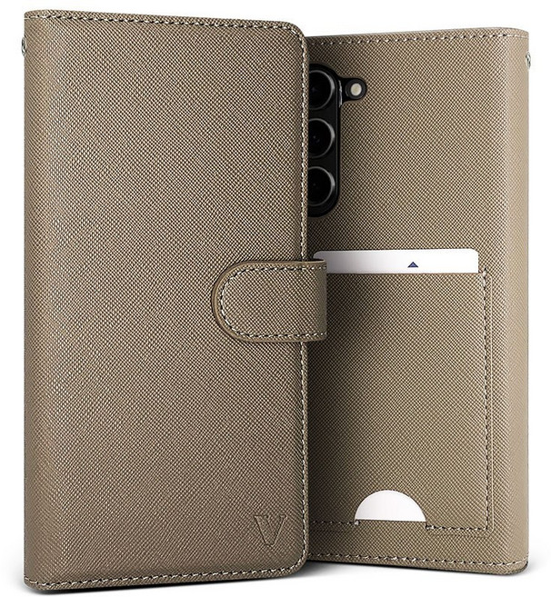 우리미라클 베른 사피아노 백포켓 다이어리 휴대폰 케이스