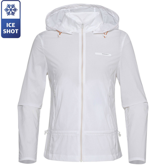 [제이디엑스] JDX 골프 여름 여성 아이스샷 펀칭 후드 바람막이 점퍼 X1WJV6101